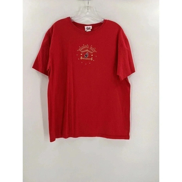 Vintage Single Stitch 42 HER Tampa Bay Buccaneers T-Shirt Made in USA Medium - Picture 1 of 11
